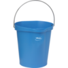 Vikan Hygiene 5686-3 emmer blauw 12 liter maatverdeling schenktuit